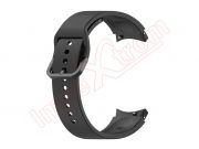 Black silicone band L size for smartwatch Samsung Galaxy Watch5 Pro 45mm, SM-R925F